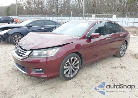 2015 Honda Accord Sport from USA, damaged, VIN 1HGCR2F57FA209399